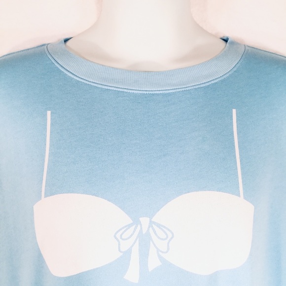 WILDFOX | Bikini Bod Sweatshirt / Beach Coverup -M - Picture 3 of 8